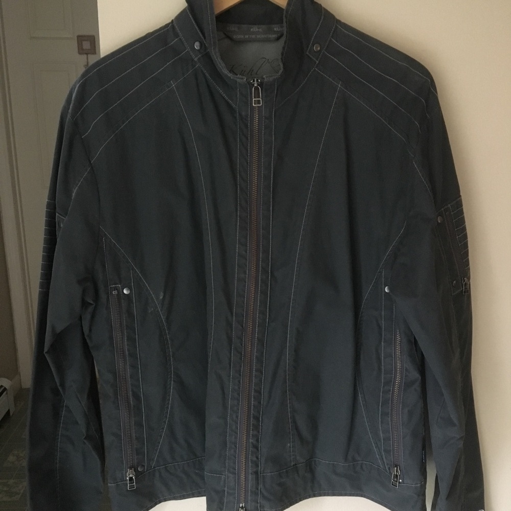 Kuhl Jacket. Wind and water resistant to stay dry.